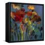 Blue Flower-Michelle Abrams-Framed Stretched Canvas