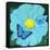 Blue Flower-Scott Westmoreland-Framed Stretched Canvas