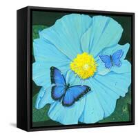 Blue Flower-Scott Westmoreland-Framed Stretched Canvas