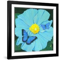 Blue Flower-Scott Westmoreland-Framed Art Print