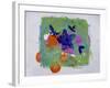 Blue flower-Sarah Thompson-Engels-Framed Giclee Print