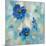 Blue Flowers Whisper II-Silvia Vassileva-Mounted Art Print