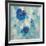 Blue Flowers Whisper II-Silvia Vassileva-Framed Art Print