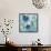Blue Flowers Whisper II-Silvia Vassileva-Framed Stretched Canvas displayed on a wall