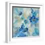 Blue Flowers Whisper III-Silvia Vassileva-Framed Art Print