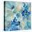 Blue Flowers Whisper III-Silvia Vassileva-Stretched Canvas
