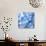 Blue Flowers-null-Photographic Print displayed on a wall