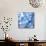 Blue Flowers-null-Mounted Photographic Print displayed on a wall