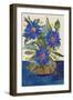 Blue Flowers-Kestrel Michaud-Framed Giclee Print