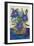 Blue Flowers-Kestrel Michaud-Framed Giclee Print