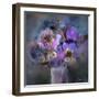 Blue Flowers-Skarlett-Framed Giclee Print