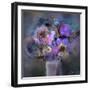 Blue Flowers-Skarlett-Framed Giclee Print