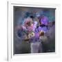 Blue Flowers-Skarlett-Framed Giclee Print