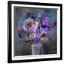 Blue Flowers-Skarlett-Framed Giclee Print