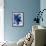 Blue Foliage-Dominique Vari-Framed Art Print displayed on a wall