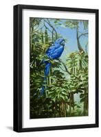 Blue for You-Michael Jackson-Framed Giclee Print