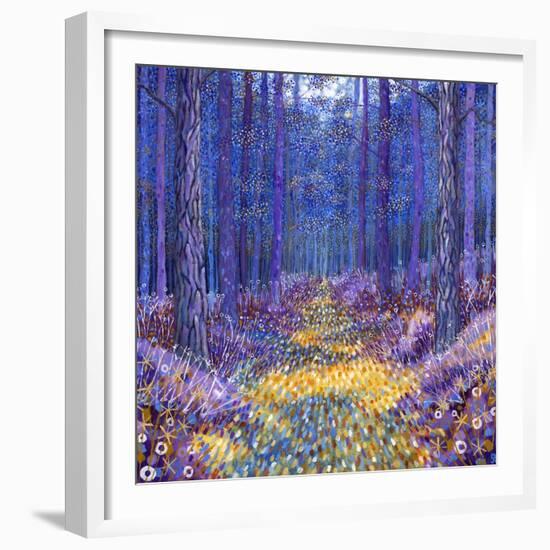 Blue Forest 2, 2012-David Newton-Framed Giclee Print