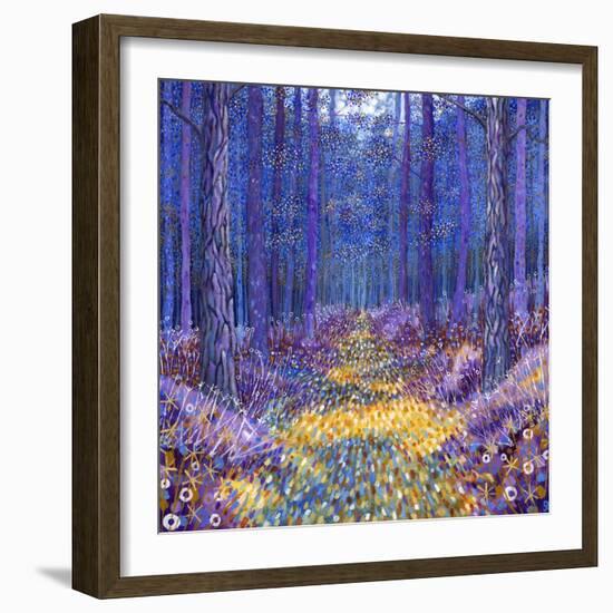 Blue Forest 2, 2012-David Newton-Framed Giclee Print