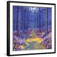 Blue Forest 2, 2012-David Newton-Framed Giclee Print