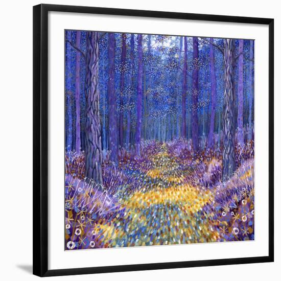 Blue Forest 2, 2012-David Newton-Framed Giclee Print