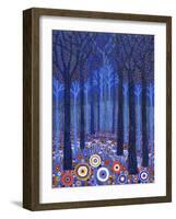 Blue Forest, 2011,-David Newton-Framed Giclee Print