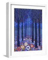 Blue Forest, 2011,-David Newton-Framed Giclee Print