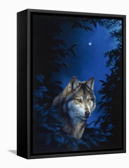 Blue Forest-Joh Naito-Framed Stretched Canvas