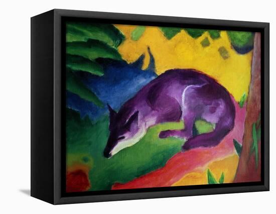 Blue Fox, 1911-Franz Marc-Framed Stretched Canvas