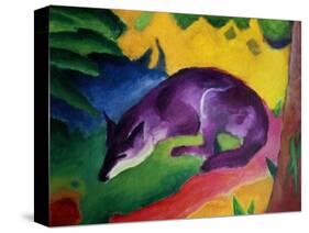 Blue Fox, 1911-Franz Marc-Stretched Canvas