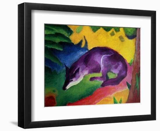 Blue Fox, 1911-Franz Marc-Framed Premium Giclee Print