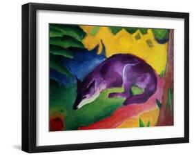 Blue Fox, 1911-Franz Marc-Framed Giclee Print