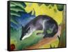 Blue Fox-Franz Marc-Framed Stretched Canvas