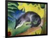 Blue Fox-Franz Marc-Framed Art Print