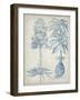 Blue Fresco Floral I-Vision Studio-Framed Art Print