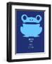 Blue Frog Multilingual Poster-NaxArt-Framed Art Print