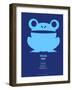 Blue Frog Multilingual Poster-NaxArt-Framed Art Print