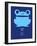 Blue Frog Multilingual Poster-NaxArt-Framed Art Print