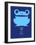 Blue Frog Multilingual Poster-NaxArt-Framed Art Print