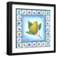 Blue Fruits I-Urpina-Framed Art Print