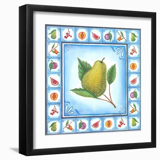 Blue Fruits I-Urpina-Framed Art Print