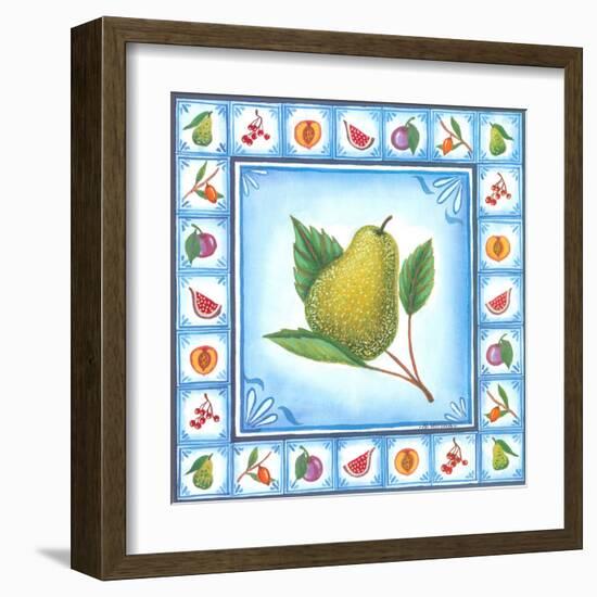 Blue Fruits I-Urpina-Framed Art Print