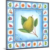 Blue Fruits I-Urpina-Mounted Art Print