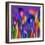 Blue Fusion-Ruth Palmer-Framed Art Print