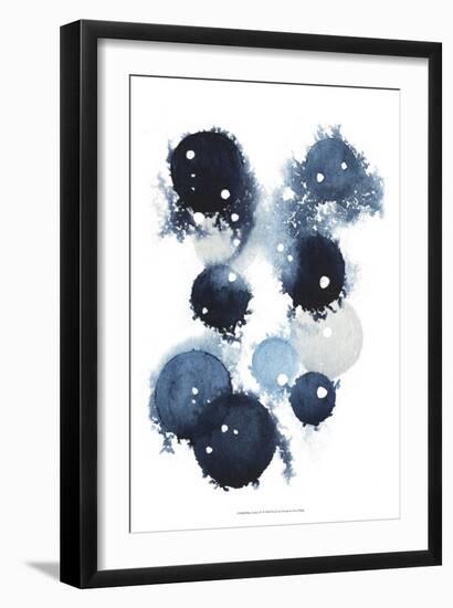 Blue Galaxy IV-Grace Popp-Framed Art Print