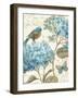 Blue Garden II Crop-Daphne Brissonnet-Framed Art Print