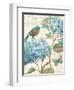 Blue Garden II Crop-Daphne Brissonnet-Framed Art Print