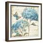 Blue Garden IV-Daphne Brissonnet-Framed Art Print