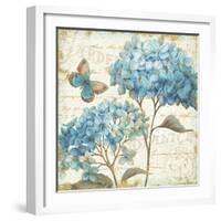 Blue Garden IV-Daphne Brissonnet-Framed Art Print