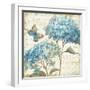 Blue Garden IV-Daphne Brissonnet-Framed Art Print