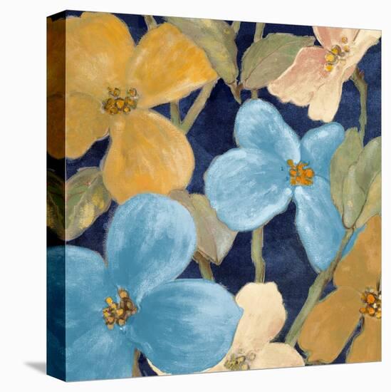 Blue Garden Party II-Lanie Loreth-Stretched Canvas